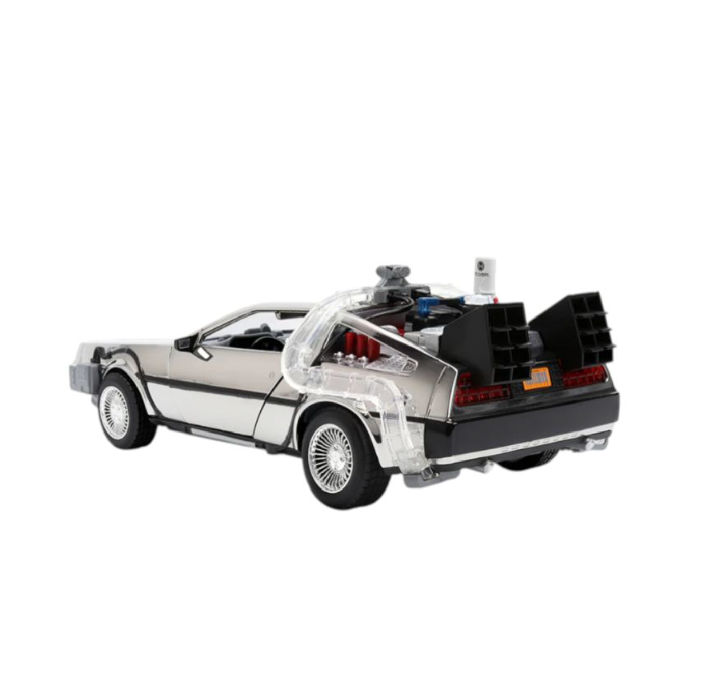 Back to the Future - Delorean (Chrome) 1:24 Scale Diecast Vehicle