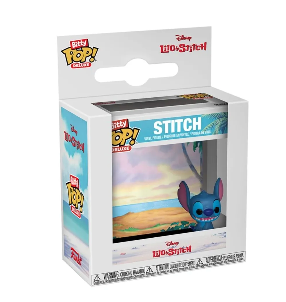 Lilo & Stitch - Stitch (Beach) Bitty Pop! Deluxe