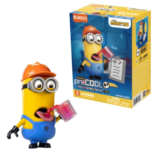 Blokees PreCOOL Jolly Factory Series Minions Kevin the Jelly Taster Model Kit