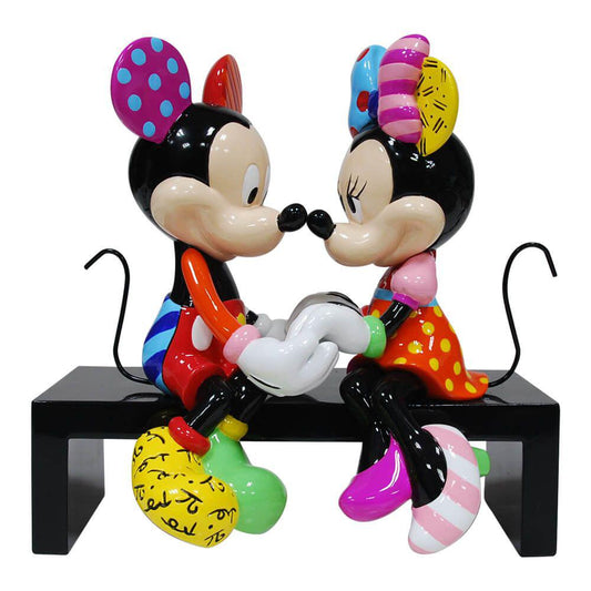 Disney By Britto Mickey & Minnie Mouse Love Figurine