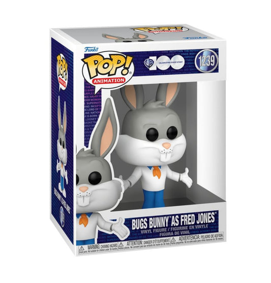 Looney Tunes - Bugs Bunny as Fred (WB 100th) Pop! Vinyl