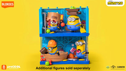 Blokees PreCOOL Jolly Factory Series Minions Kevin the Jelly Taster Model Kit