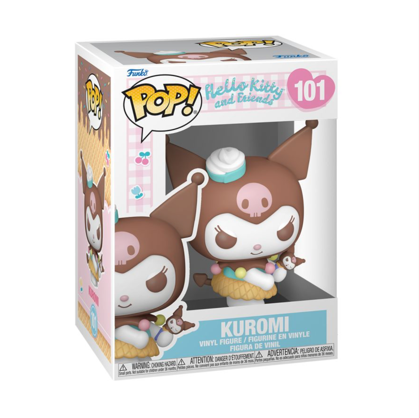 Hello Kitty - Kuromi (Ice-cream Cone) Pop! Vinyl