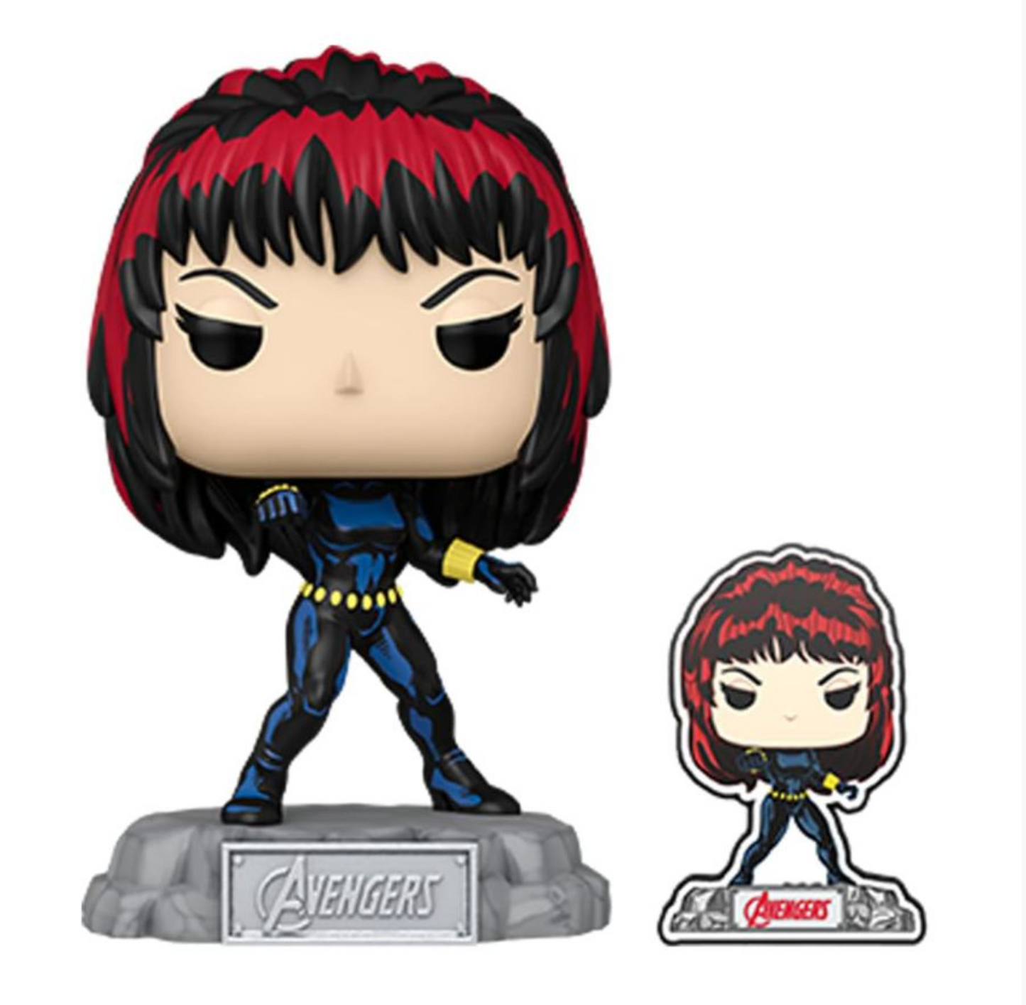 Avengers 60th Anninversary - Black Widow (with Pin)