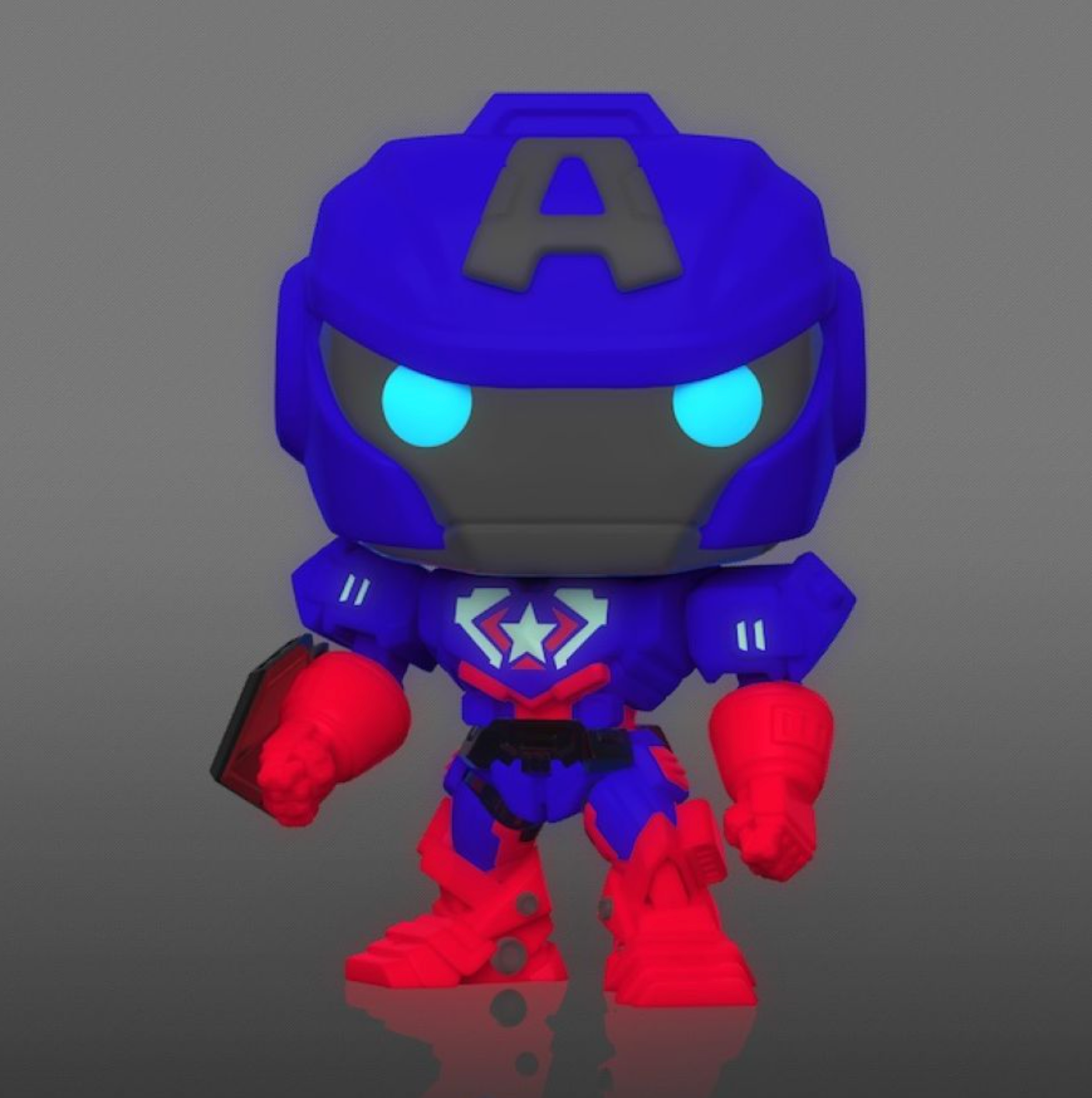 Avengers: Mech Strike - Captain America Marvel Mech Glow