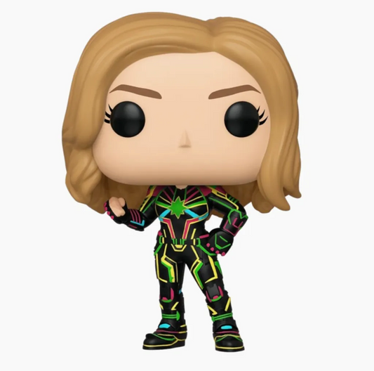 Captain Marvel (2019) - Captain Marvel Neon Suit Pop! Vinyl