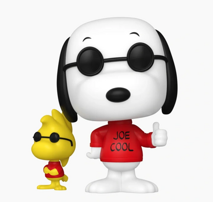 Peanuts - Joe Cool with Woodstock Pop! Vinyl