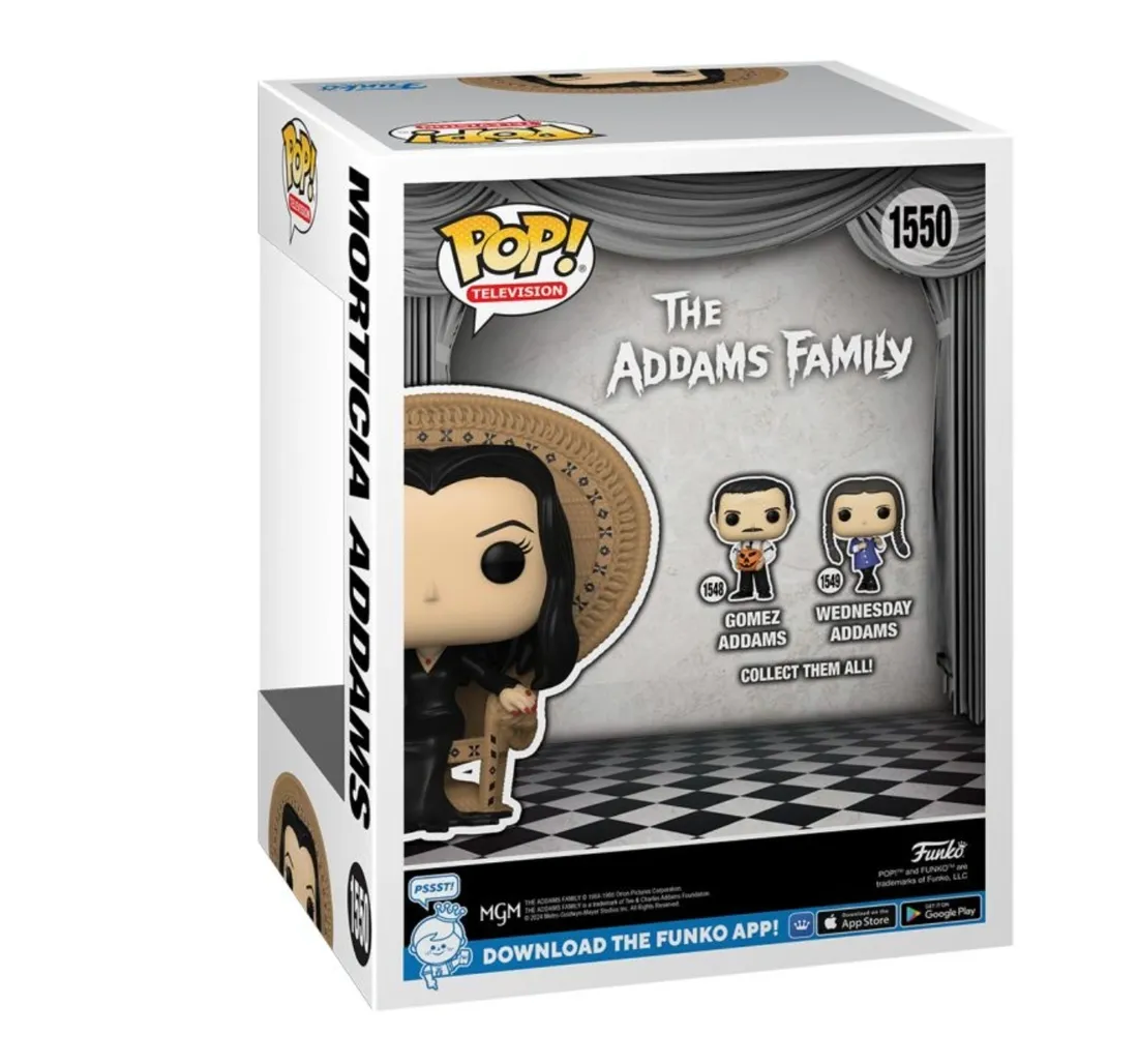 Addams Family (TV) - Morticia in Chair Pop! Premium