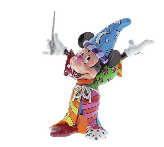 DISNEY BRITTO SORCERER MICKEY MOUSE FIGURINE - LARGE