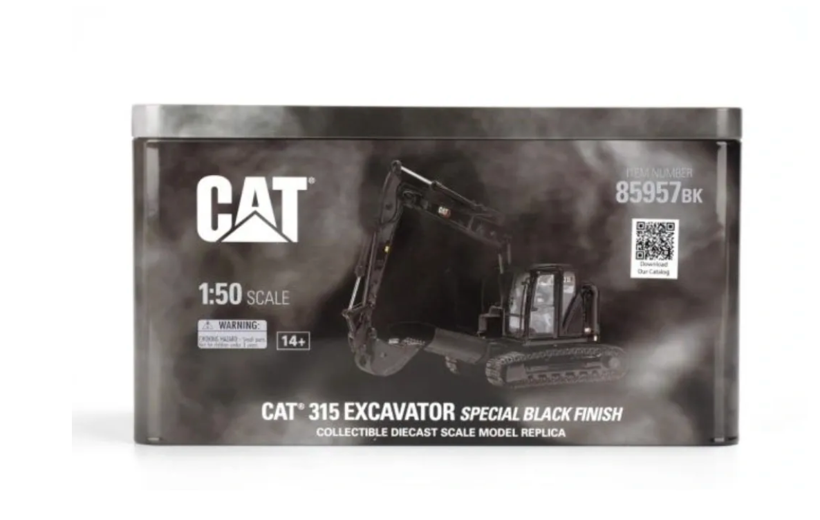 Cat 1:50 Black Edition 315 Small Excavator Special Black Edition