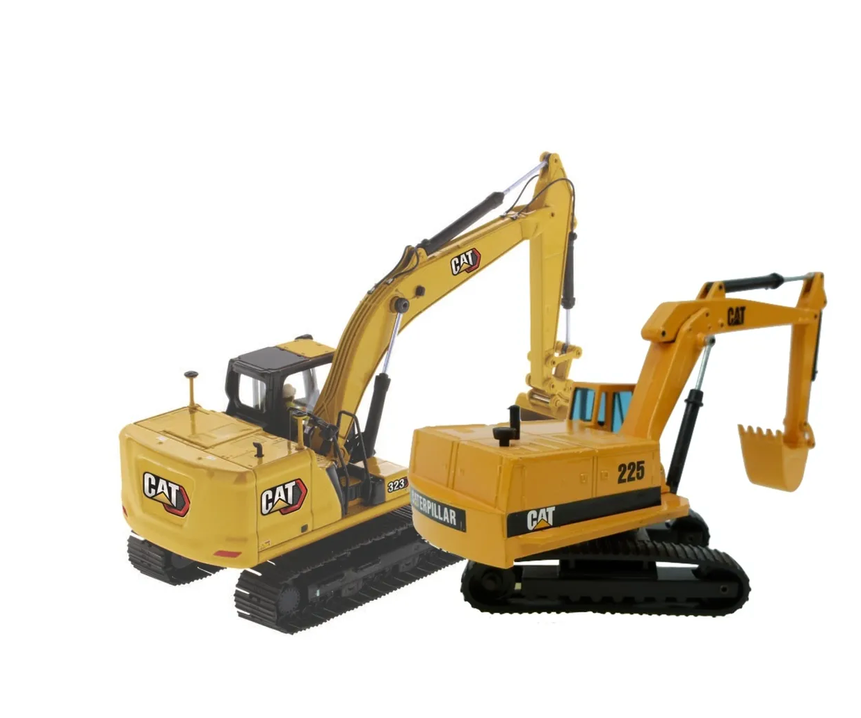 CAT 1:50 225 & 323 Hydraulic Excavator Evolution Series