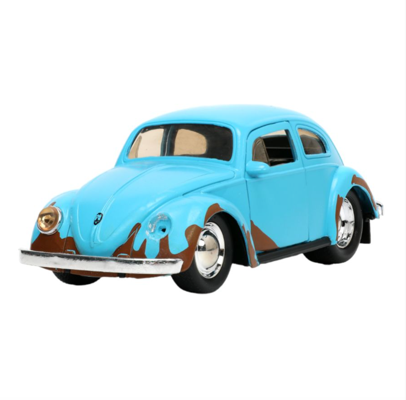 Lilo & Stitch - VW Beetle (Blue) 1:32 Scale with Stitch MetalFig