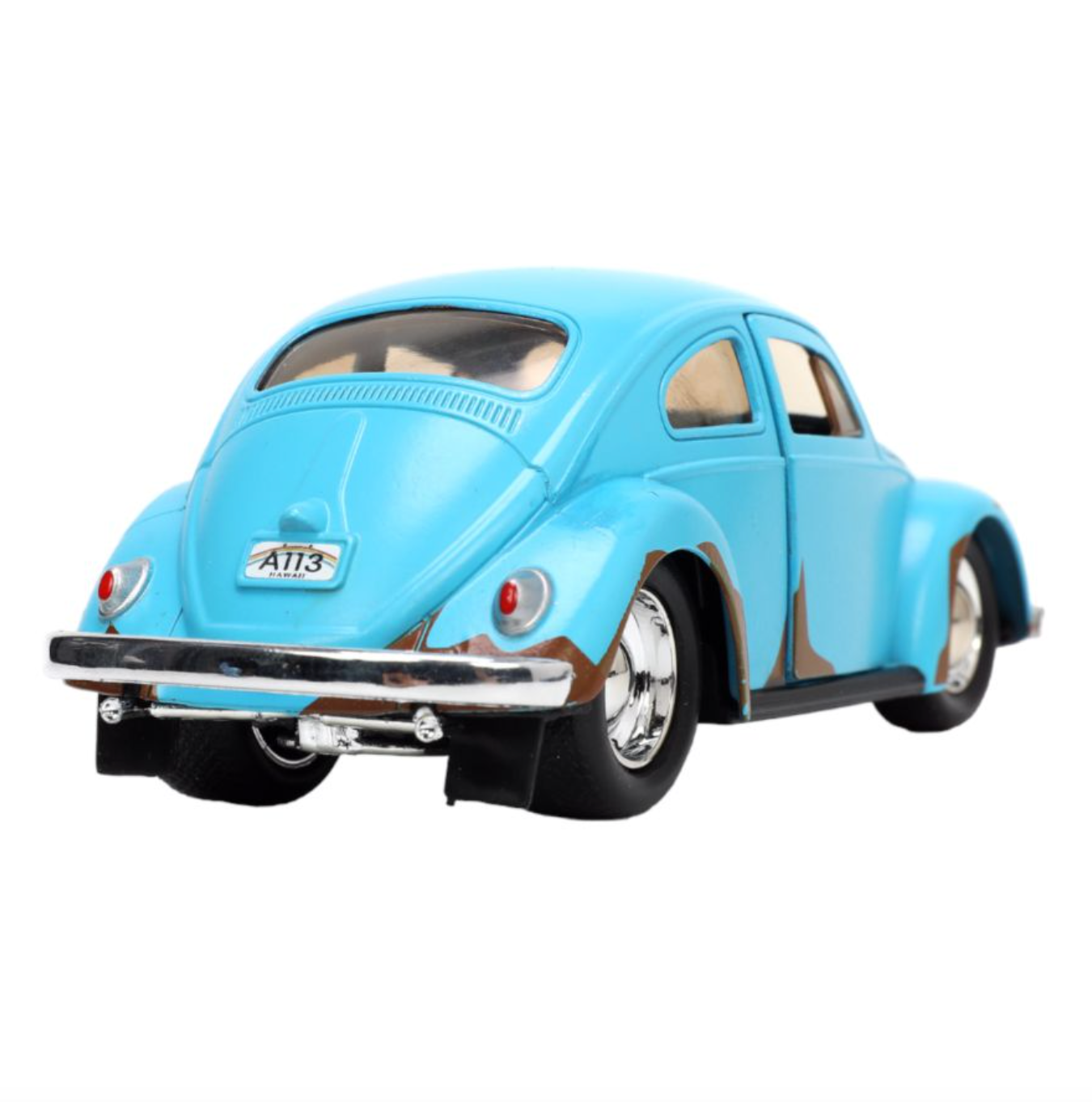 Lilo & Stitch - VW Beetle (Blue) 1:32 Scale with Stitch MetalFig