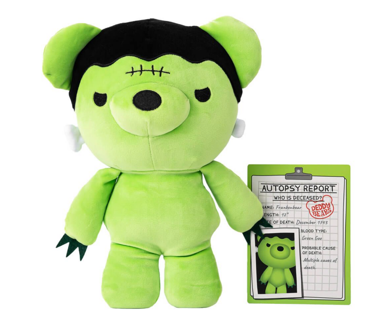 DEDDY BEARS SERIES 2 PLUSH IN BAG - FRANKENBEAR