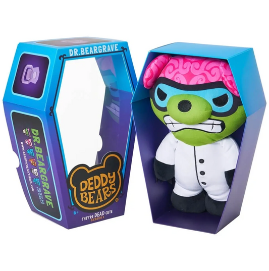 DEDDY BEARS SERIES 3 IN LARGE COFFIN - DR. BEARGRAVE