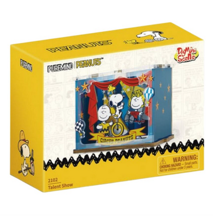 Peanuts - Snoopy Talent Show DIY Mini Scene (48 Pcs) Pre-Order