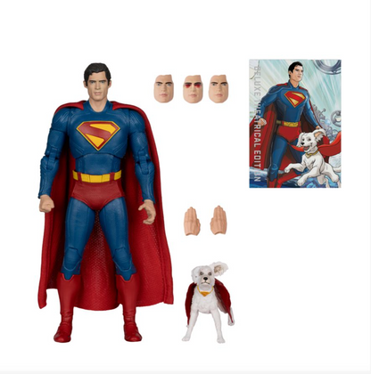 Superman (2025) - Superman with Krypto 7" Deluxe Figure