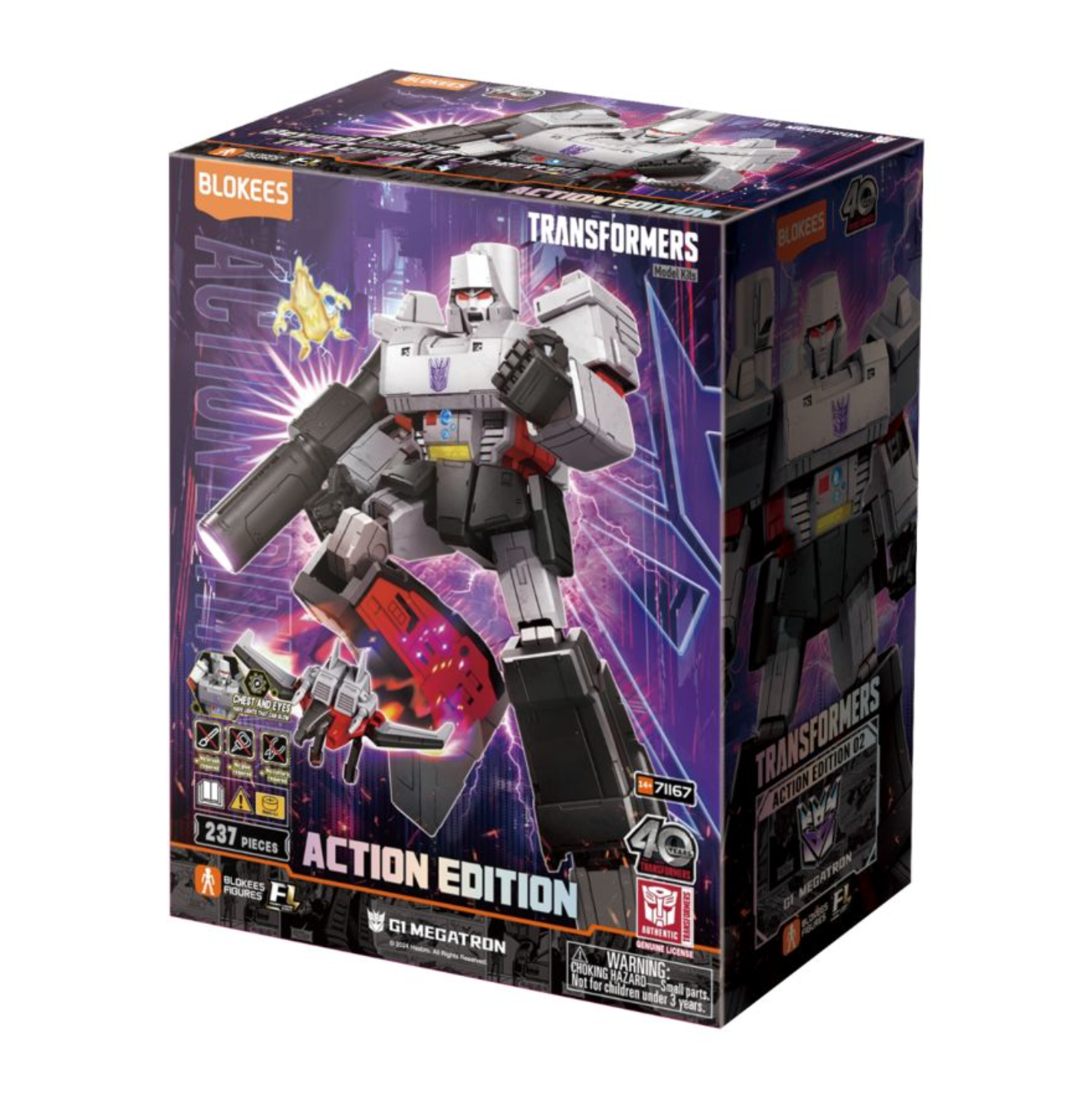 Transformers: G1 - Megatron Action Edition Model Kit - LIMITED MODEL