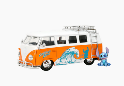 Lilo & Stitch - VW Bus 1:24 Scale Diecast Vehicle with Figure