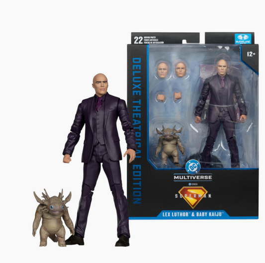 Superman (2025) - Lex Luthor & Baby Kaiju 7" Deluxe Figure