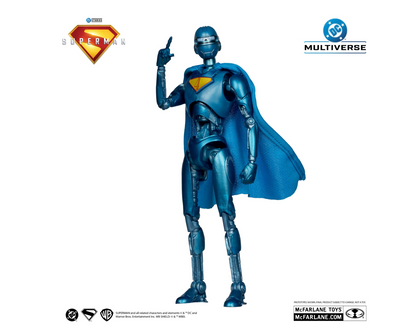 DC Multiverse Superman (2025) Superman Robot Deluxe Theatrical Red Platinum Edition 7" Action Figure