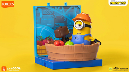Blokees PreCOOL Jolly Factory Series Minions Stuart the Jelly Maker Model Kit