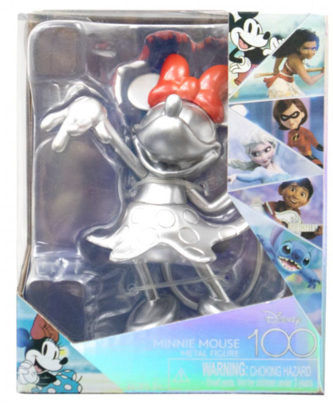 Disney 100: Diecast Collectible Figure - Minnie Mouse (4-5in) (WSL)