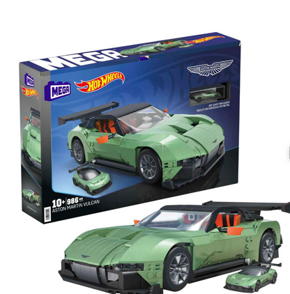 Mega Hot Wheels Aston Martin Vulcan Vehicle Building Kit