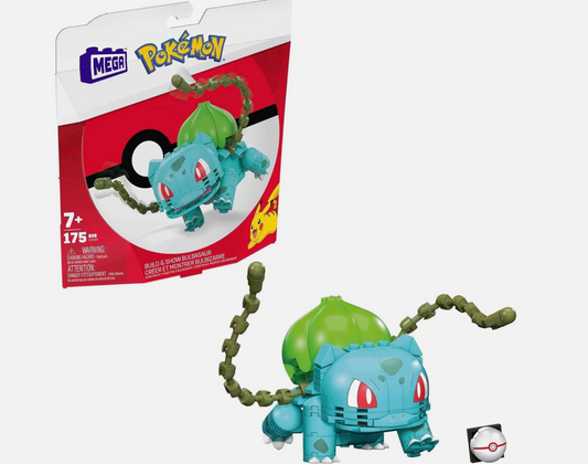 Pokemon -Bulbasaur Build & Show Mega Contrux Construction Set (215 Pieces) (Copy) (Copy)