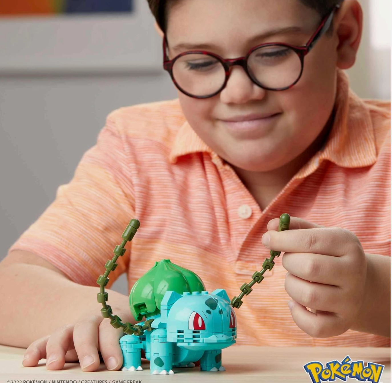Pokemon -Bulbasaur Build & Show Mega Contrux Construction Set (215 Pieces) (Copy) (Copy)
