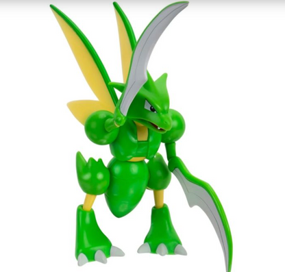 Pokemon - Scyther Battle Feature Deluxe 4.5" Action Figure