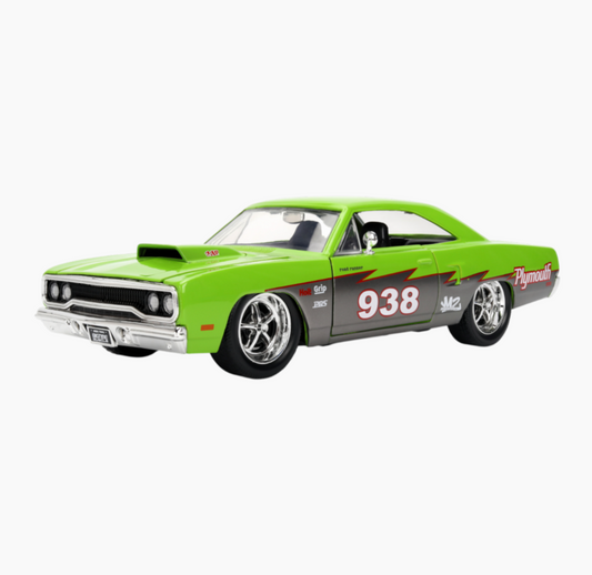 Big Time Muscle - 1970 Plymouth Road Runner 1:24 Scale Diecast Vehicle