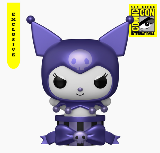 Hello Kitty - Kuromi Purple Metallic SDCC 2025 Exclusive Pop! Vinyl [RS]