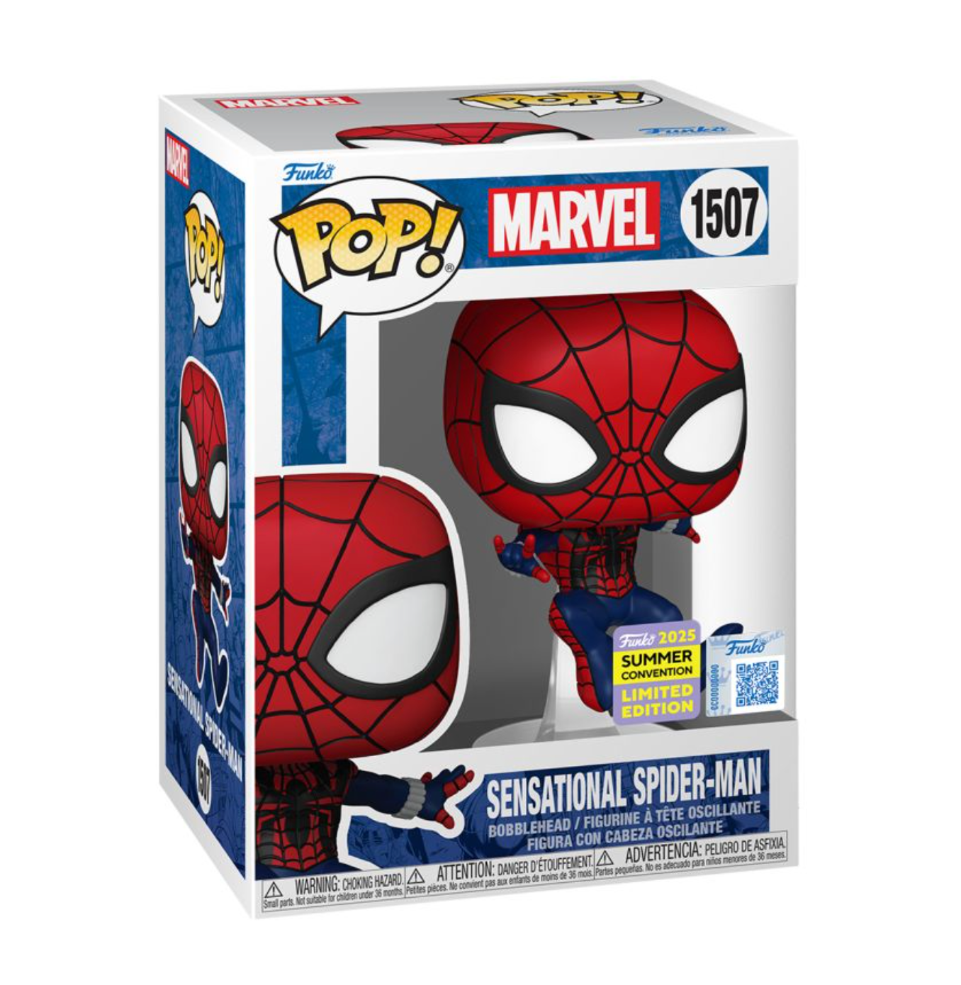 Marvel Comics - Sensational Spider-Man SDCC 2025 Exclusive Pop! Vinyl [RS]