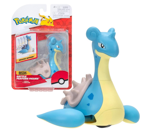 Pokémon  Battle Feature Figure  Lapras Official Articulated Figure, 11.5 cm LAST ONE