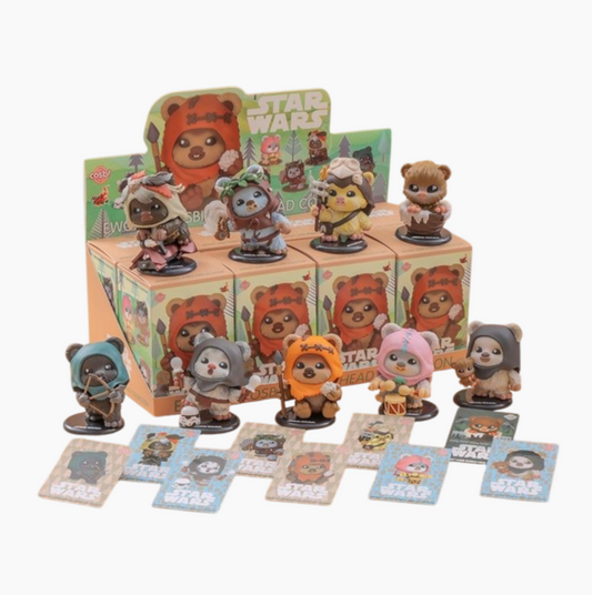 Star Wars - Ewok Cosbi Bobble-Head (Display of 8)
