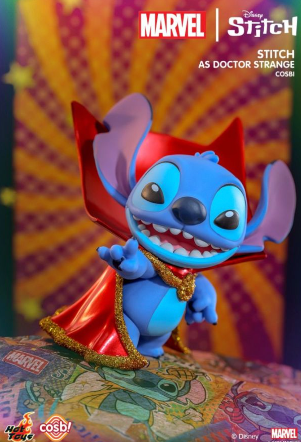 Marvel Comics - Stitch as Marvel Characters Cosbi Collection (Display of 8) Pre-order