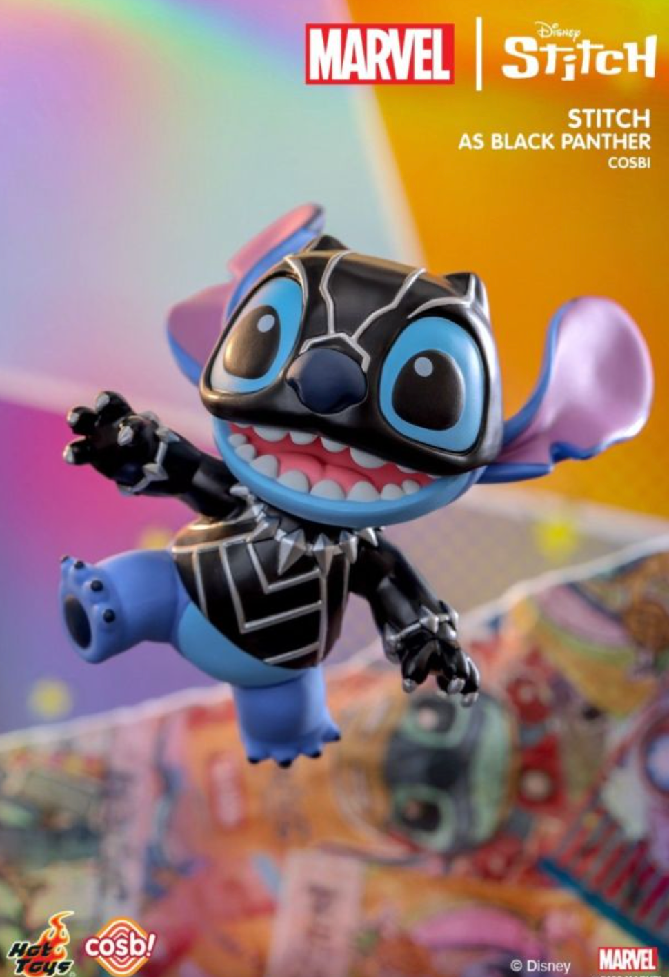 Marvel Comics - Stitch as Marvel Characters Cosbi Collection (Display of 8) Pre-order