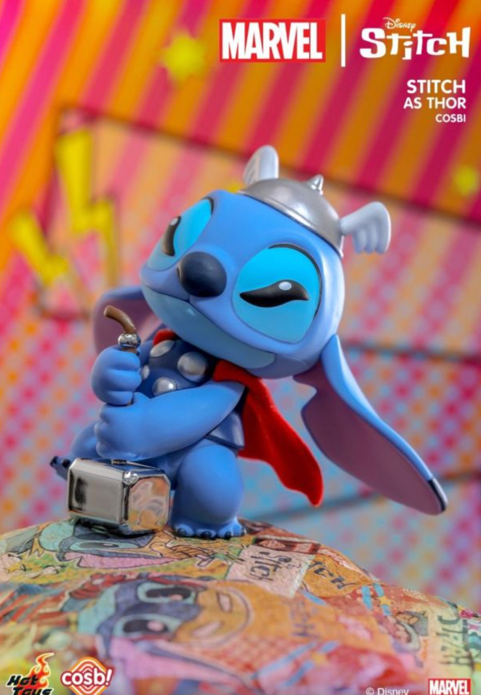Marvel Comics - Stitch as Marvel Characters Cosbi Collection (Display of 8) Pre-order