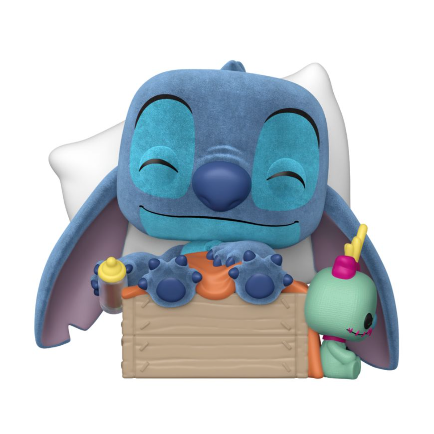 Lilo & Stitch - Sleeping Stitch in Box US Exclusive Flocked Pop! Plus [RS]