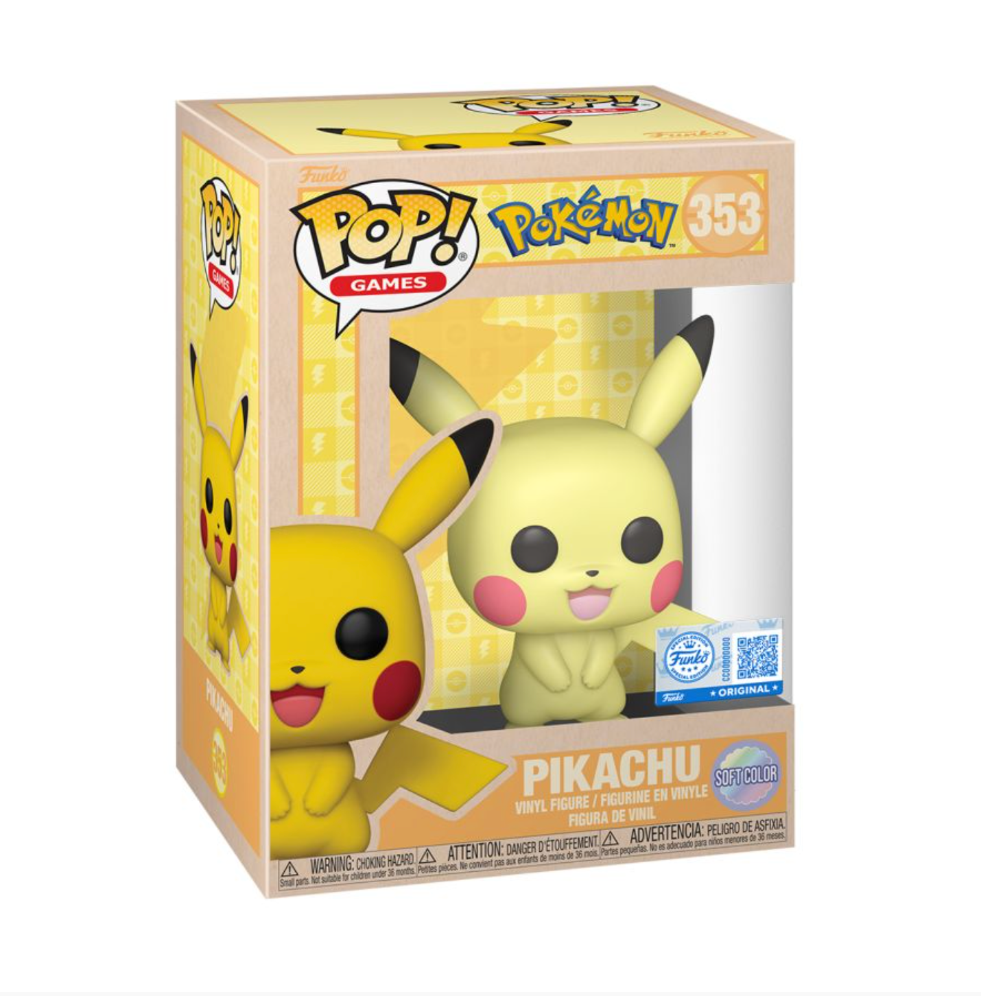 Pokemon - Pikachu (Pastel) Exclusive Pop! Vinyl [RS]
