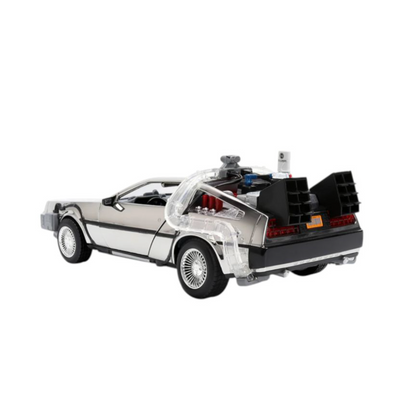 Back to the Future - Delorean (Chrome) 1:24 Scale Diecast Vehicle