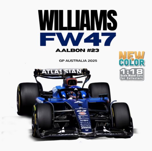 Formula 1 - Williams FW47 A.Albon #23 (GP Australia 2025) 1:18 Scale Diecast Vehicle