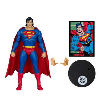 DC Direct - Superman (Zero Hour) 7" Figure With Comic