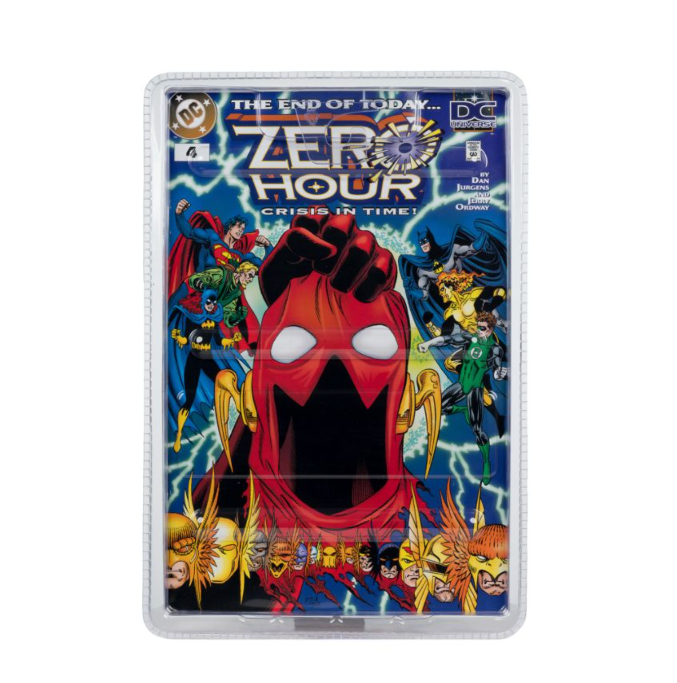 DC Direct - Superman (Zero Hour) 7" Figure With Comic