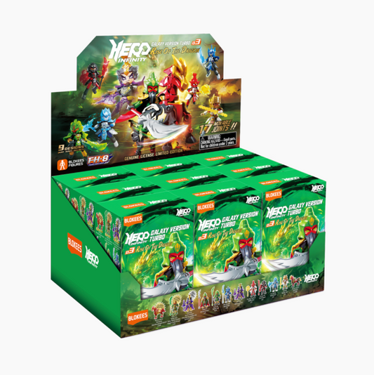 Hero Infinity - "Born of Dragon" Galaxy Version Turbo 03 Blind Box (Display of 9)