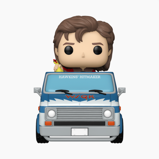 Stranger Things - Steve with Squawk Van US Exclusive Pop! Ride [RS]
