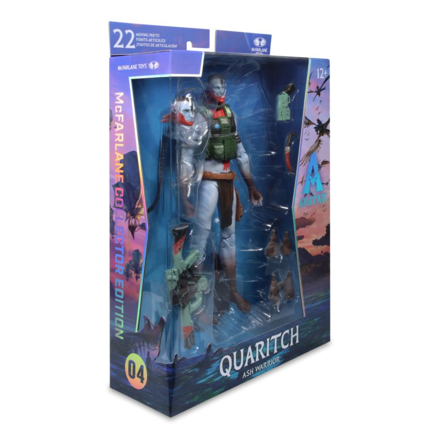 Avatar: Fire and Ash - Recom Quaritch (Warrior) 7" Action Figure