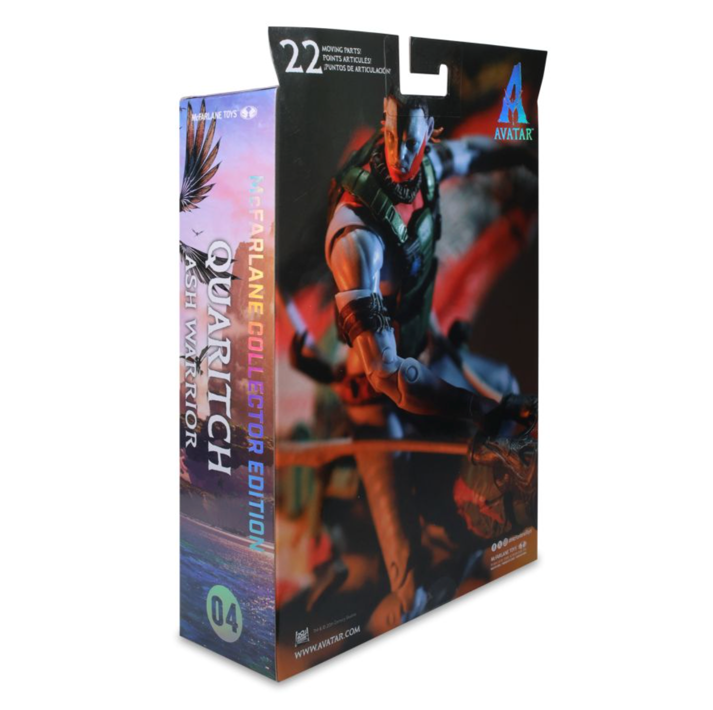 Avatar: Fire and Ash - Recom Quaritch (Warrior) 7" Action Figure