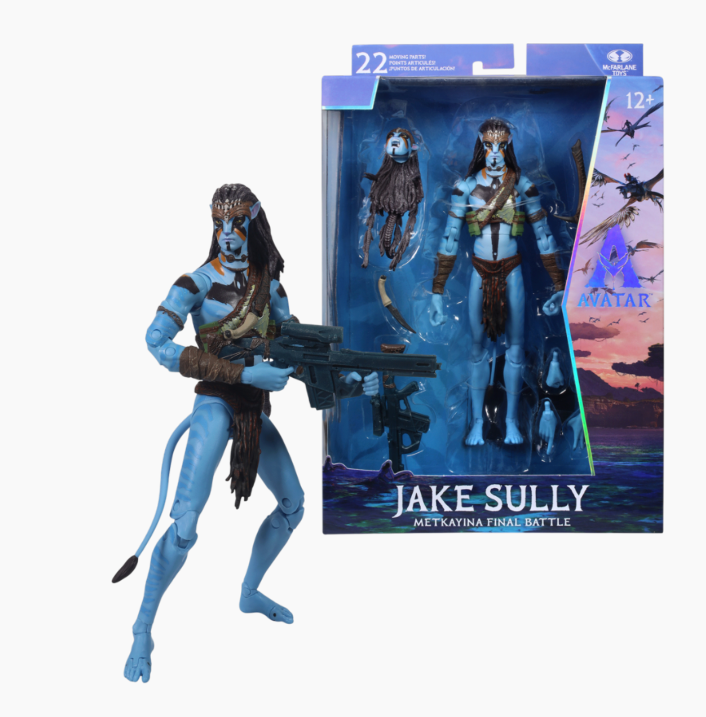 Avatar: Fire and Ash - Jake Sullly (Warrior) 7" Action Figure